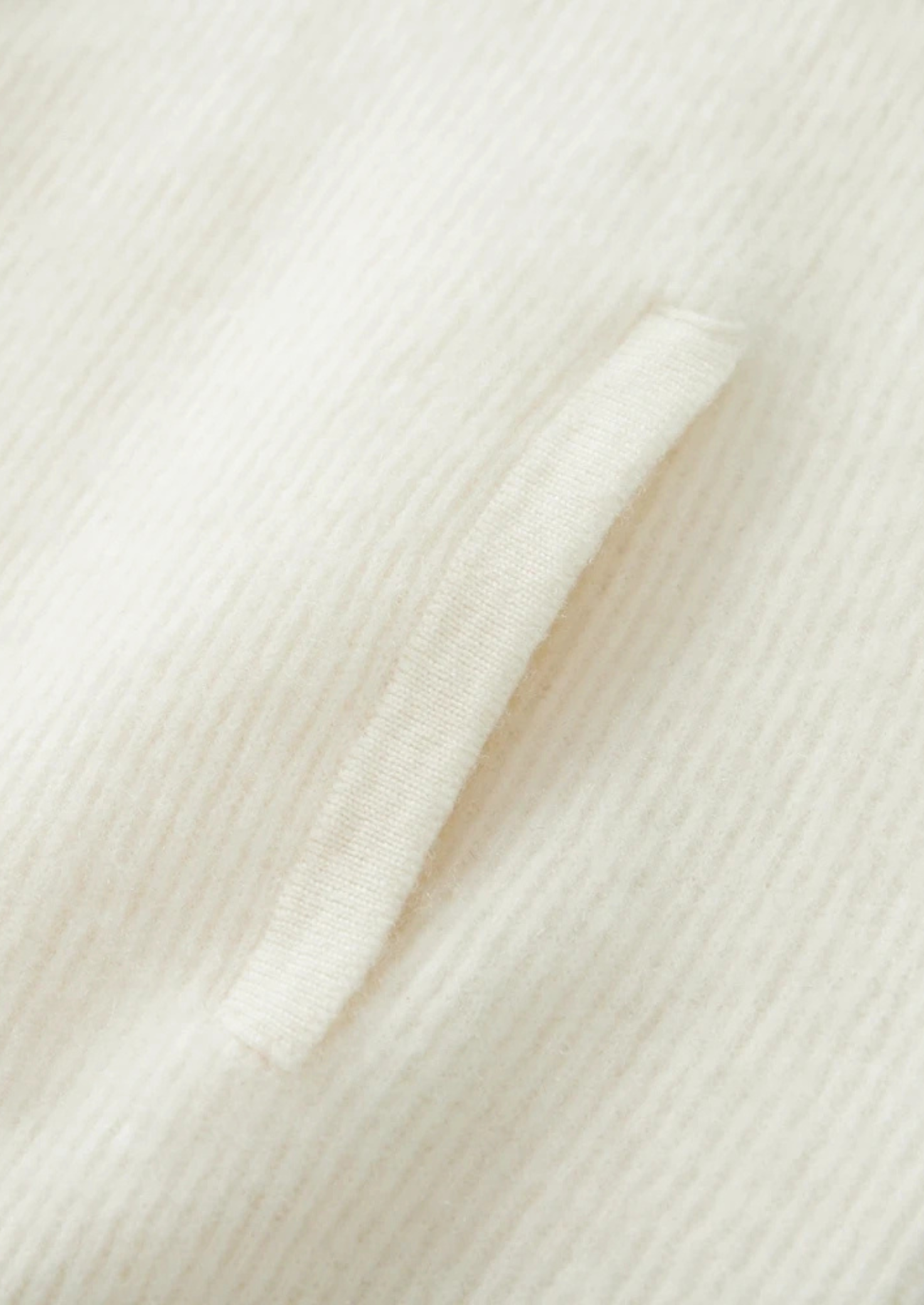 CARDIGAN EN LAINE LYON À CÔTES ET FERMETURE ÉCLAIR