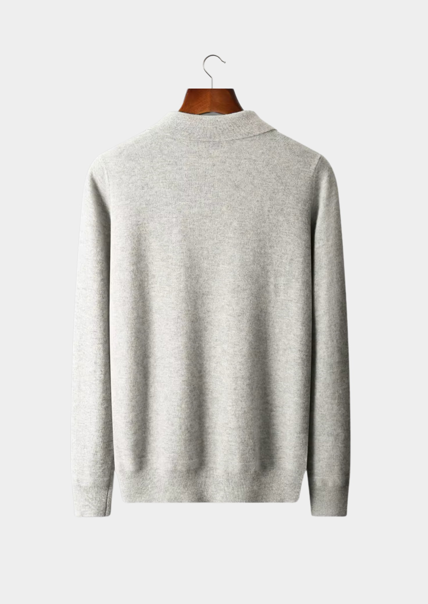 POLO EN LAINE LYON À DEMI-ZIP