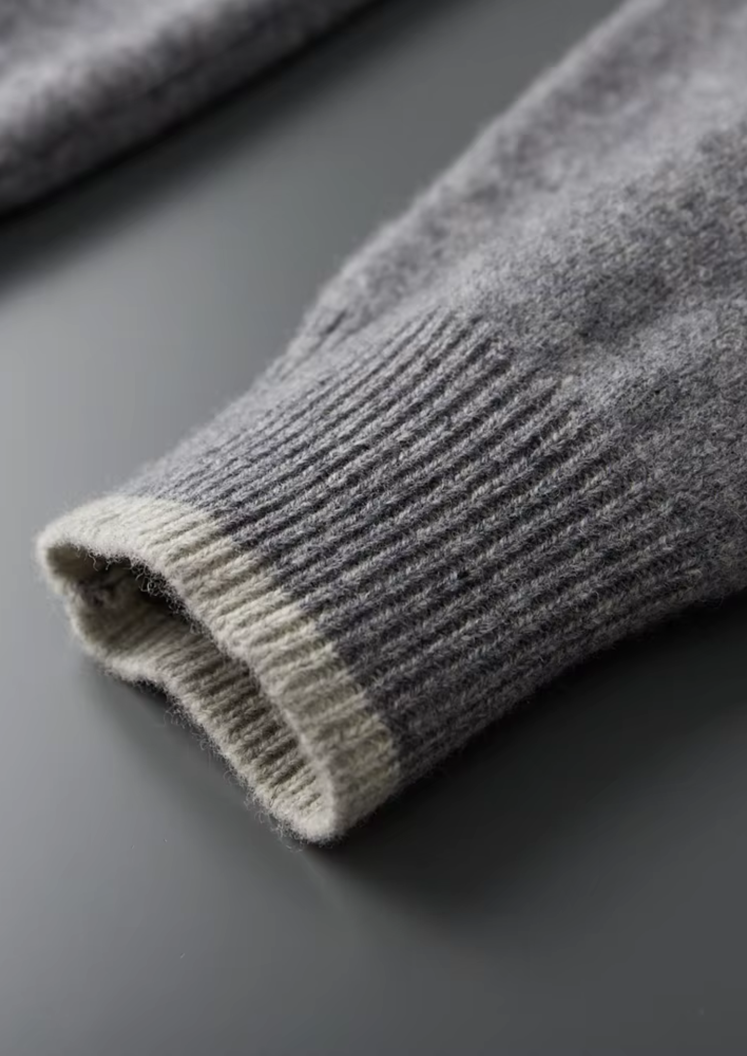 SURVÊTEMENT BICOLORE 100 % LAINE MÉRINOS