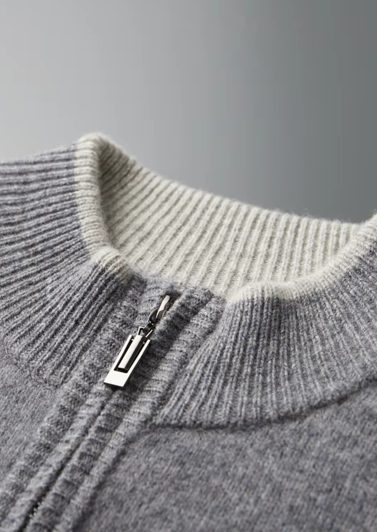 SURVÊTEMENT BICOLORE 100 % LAINE MÉRINOS