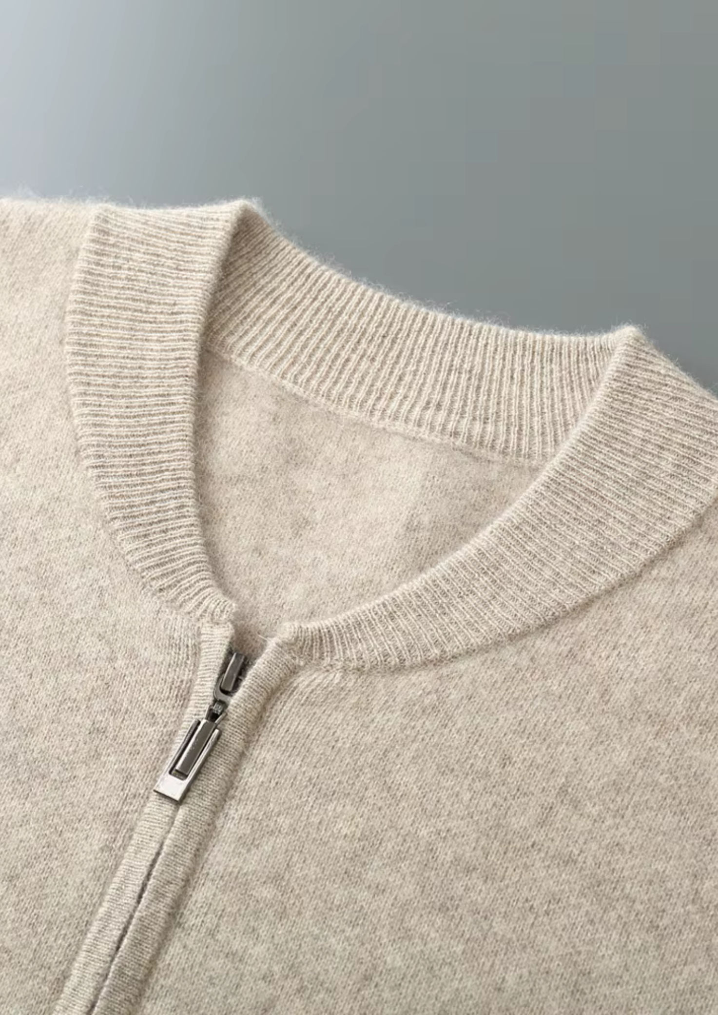 CARDIGAN EN LAINE LYON À COL EN V