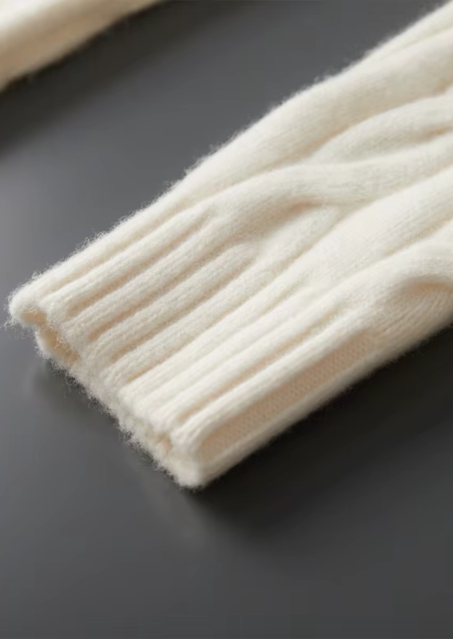 CARDIGAN EN LAINE LYON À DOUBLE FERMETURE ÉCLAIR ET MOTIFS TRESSÉS