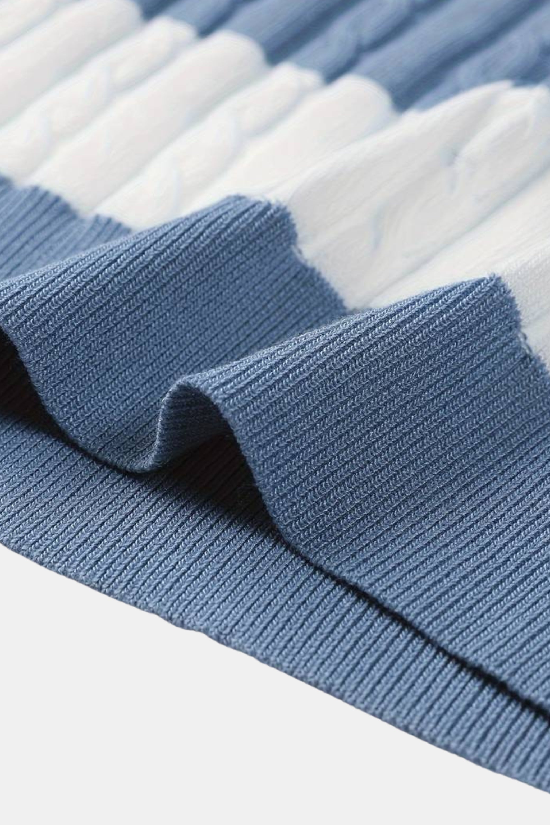 Polo à rayures blanches LYON