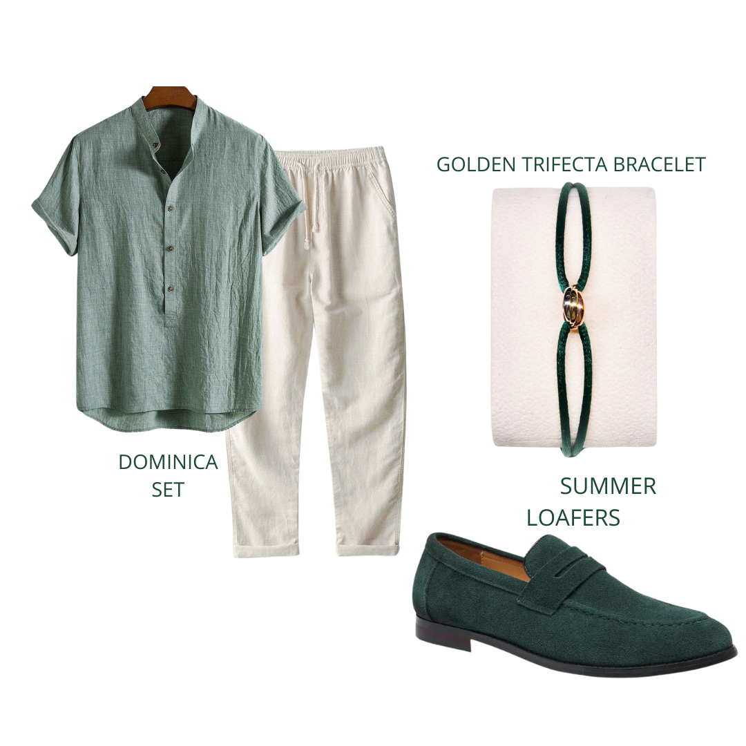 LYON Ensemble 4 pièces - Vert