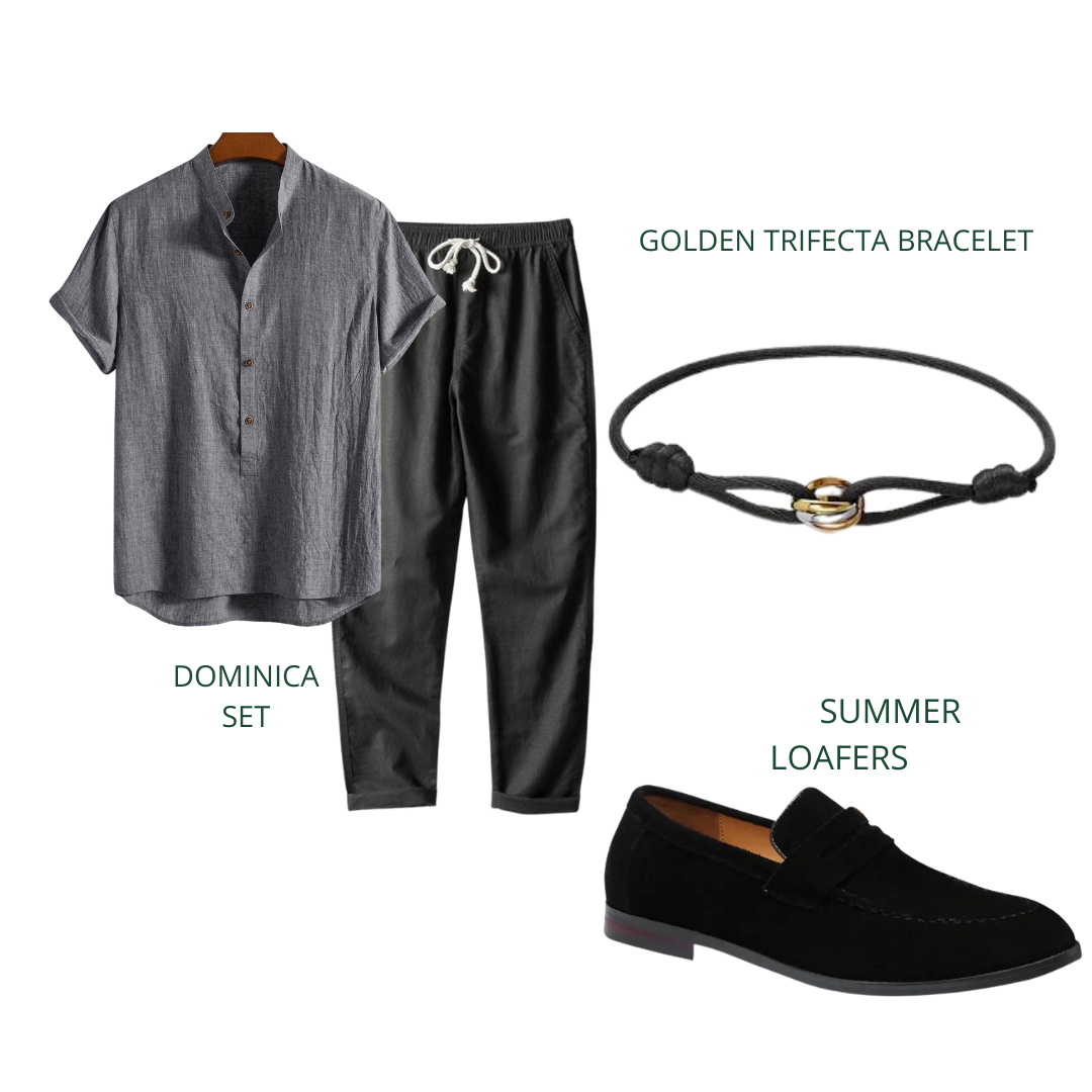 LYON Ensemble 4 pièces - Noir