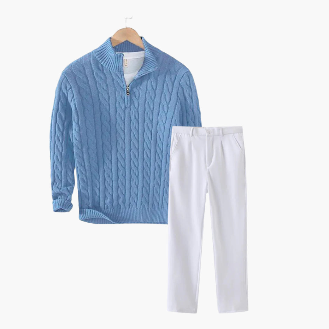 Tenue d'hiver - Promenade sur la Riviera