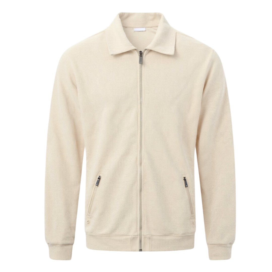 Veste de survêtement haut de gamme à col polo