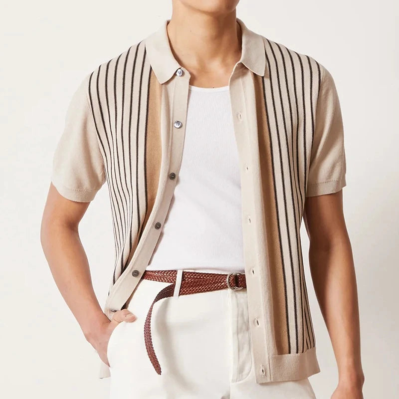 Polo LYON avec boutons