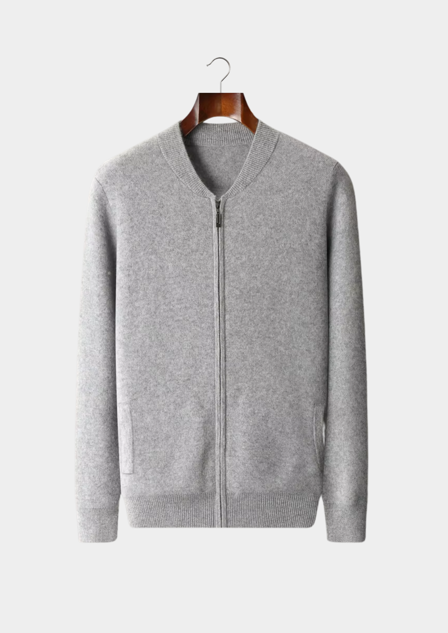 CARDIGAN EN LAINE LYON À COL EN V